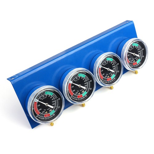 Fuel Vacuum Carburetor Synchronizer Diagnostic Motorcycle 4 Gauges Balancer Set - Picture 5 of 8