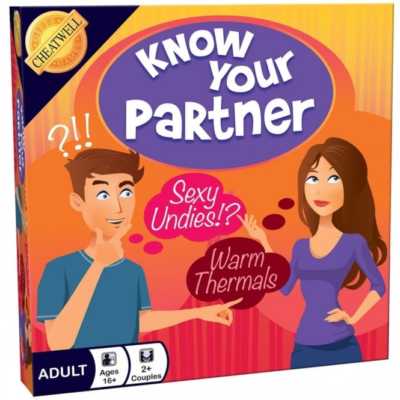 Kenne deinen Partner - Brettspiel für Paare für Erwachsene - Cheatwell Spiele