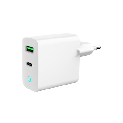 20W Schnellladegerät mit USB-C & USB-A Anschluss Universal