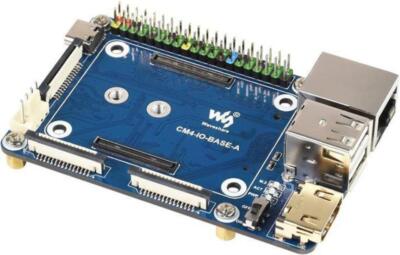 Mini Base Board Lite for Raspberry Pi Compute Module 4 - CM4-IO-BASE-A