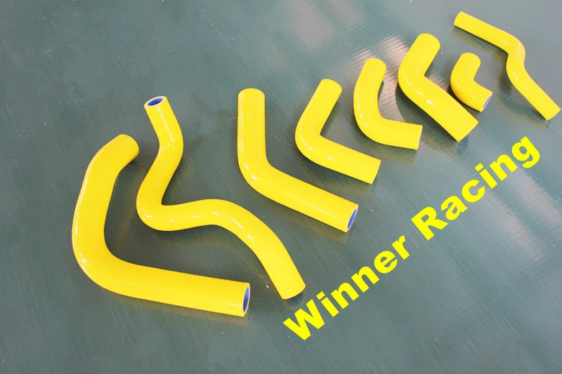 MANGUERA REFRIGERANTE RADIADOR SILICONA DUCATI 998 998S 2002 2003 2004 AMARILLO Foto 2 de 4