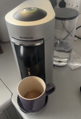 Magimix Nespresso Vertuo Plus M600 Coffee Machine Silver