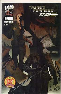 IDW COMICS TRANSFORMERS G.I. JOE #1 DYNAMIC FORCES VARIANT 4302/5500