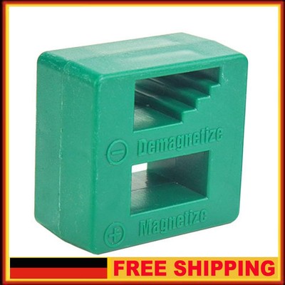 2 In 1 Fast Magnetizer Demagnetizer Tool for Screwdriver Tweezers (Green)
