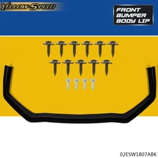 Fit For 2015-2020 Subaru WRX STI CS-Style Front Bumper Lip Spoiler Kit Black