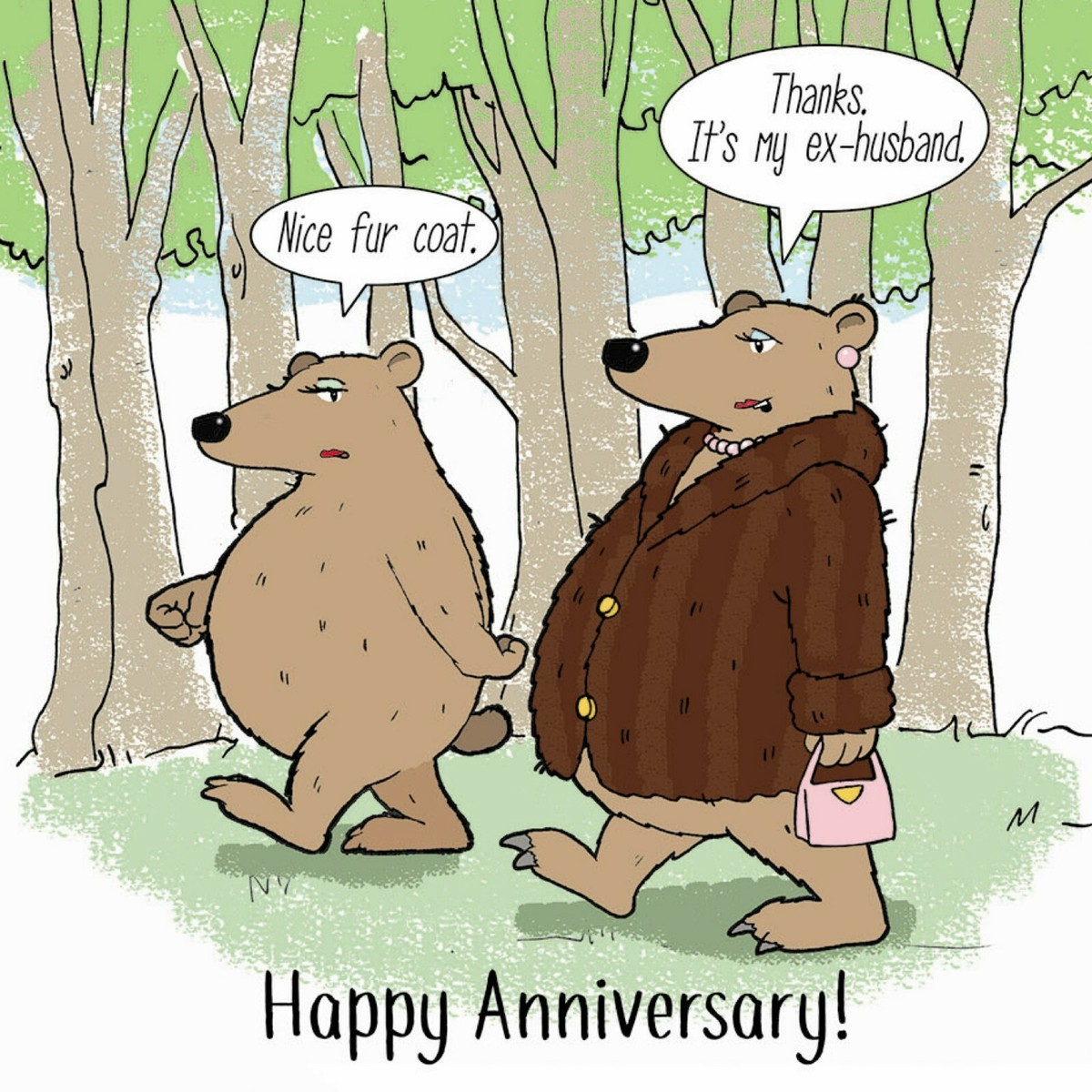 Old English Co. Lustige Jubiläumskarte – 'Marriage Is Like A Deck Of Cards' – Humorvolle Karte Für Ehepartner, Hochzeitstag