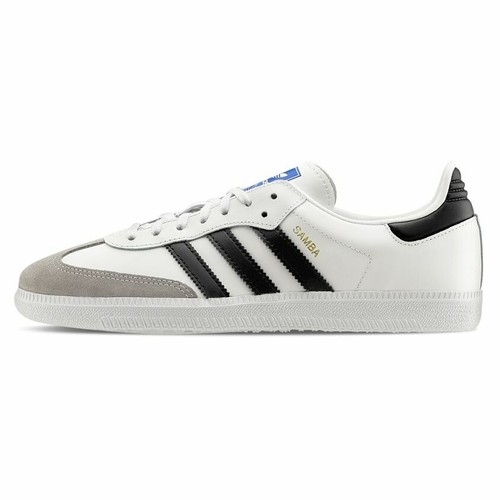 Scarpe adidas Originals Samba Og J B4041524 bianco con strisce nere | eBay