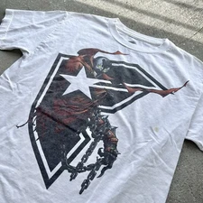 RARE Famous Stars And Straps Spawn Anniversary Tee Shirt Size M ~ DC Marvel Y2K