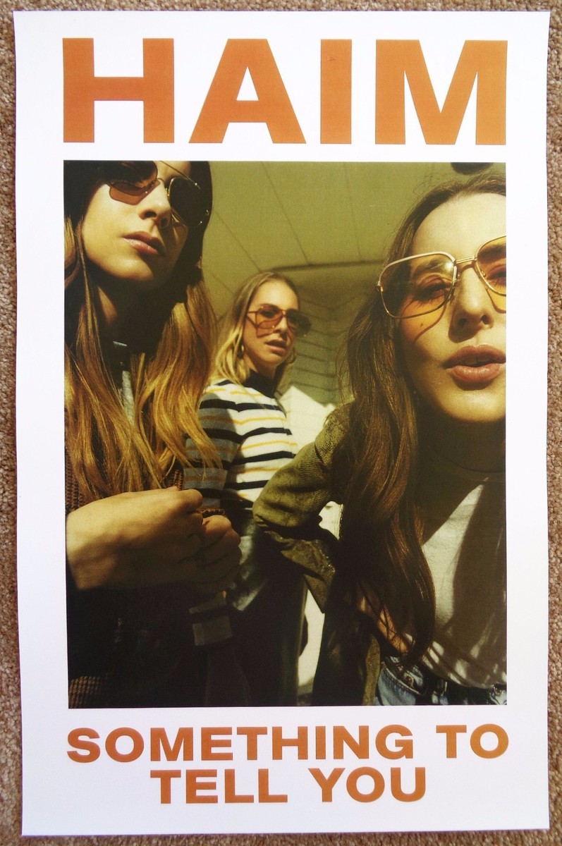 HAIM Album POSTER Something To Tell You 11x17 | eBay