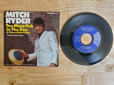 Mitch Ryder Too Many Fish In The Sea/One Grain Of Sand 7" 45 RPM NEW VOICE 822