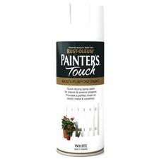 Rust-Oleum Painters Touch Spray Can Paint Gloss Matt Satin - Packaging may Vary