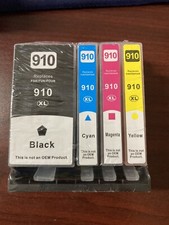 910XL, Ink Cartridges Combo Pack, Black, Cyan, Magenta  Yellow