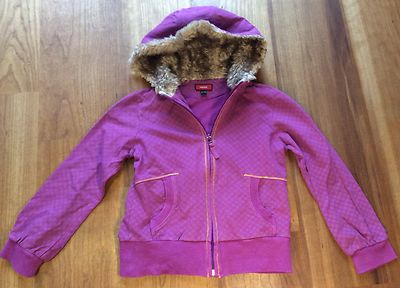Sweat jacket jacket Mexx size 134/140 fur teddy fur