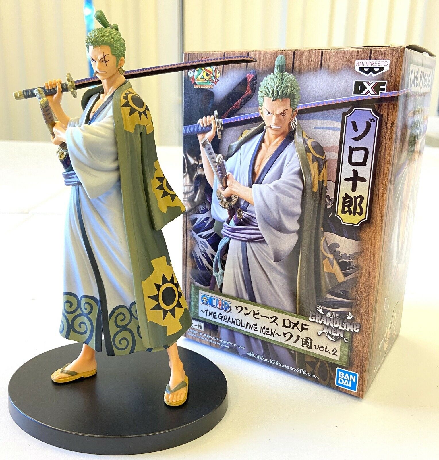 Collectables Banpresto One Piece Anime Grandista Grandline Men Figure Roronoa Zoro Bp One Piece Utit Vn