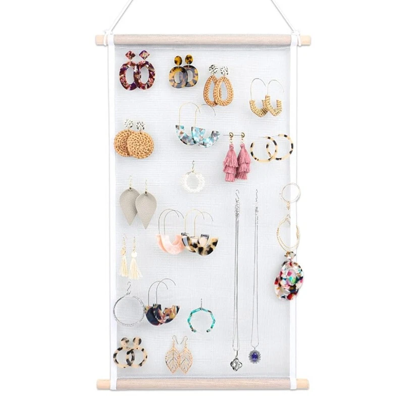 Wall mounted earring holder deals