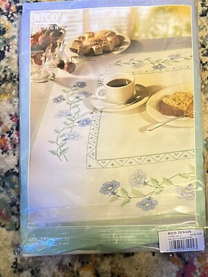 Rico Design Middle Ceiling Flower Vine - Complete Counted Cross Stitch Kit