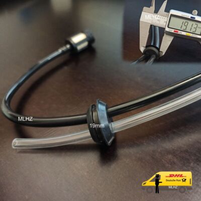 Tankdichtung 19mm  Ø Benzinfilter  Benzinschlauch universal Motorsense usw