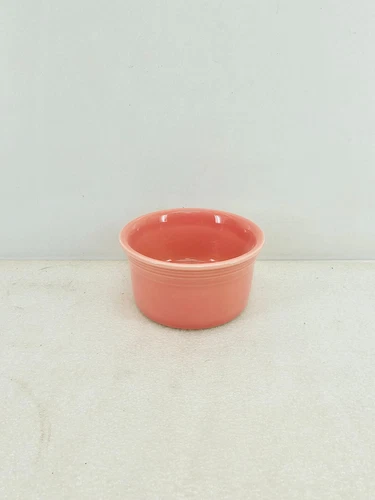 RAMEKIN CUP, SOUFFLE BOWL 8 OZ. peony pink FIESTA