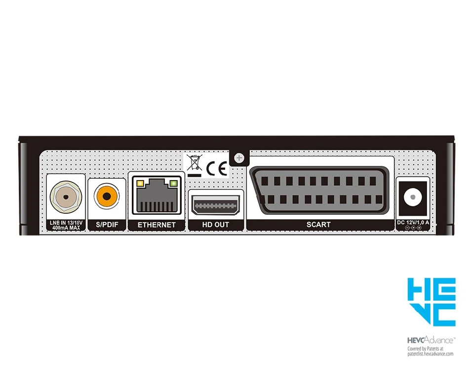 DECODER SATELLITARE HD BWARE RX540-EV +WIFI PER TIVUSAT HD - Immagine 4 di 4