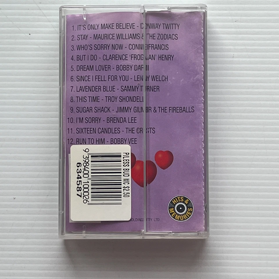 Its Only Make Believe Rock 'N' Roll Love Ballards Cassette Tape HM 5060 Rare - Image 2 of 4