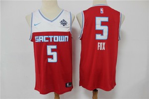 red sacramento kings jersey