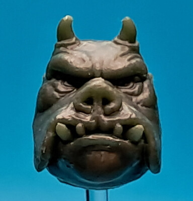 Star Wars Gamorrean Guard Alien Custom Head Cast TVC 3-3/4''  1:18 Scale