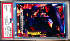 2020 TOPPS CHROME #194 SAPPHIRE F1 #/5 RED BULL VERSTAPPEN RED REFRACTOR PSA 8