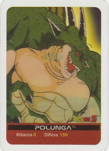 Lamincards Dragon Ball Z Edibas Serie Argento POLUNGA N 144