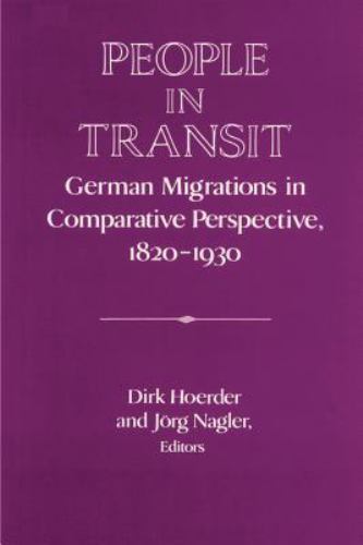 People Transit German Migrations Comparative Perspective 1820-1930 9780521521925