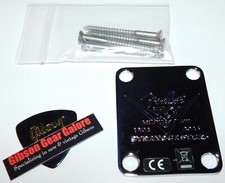 Fender Stratocaster Neck Plate Custom Shop 70th Anniversary Chrome Guitar Parts