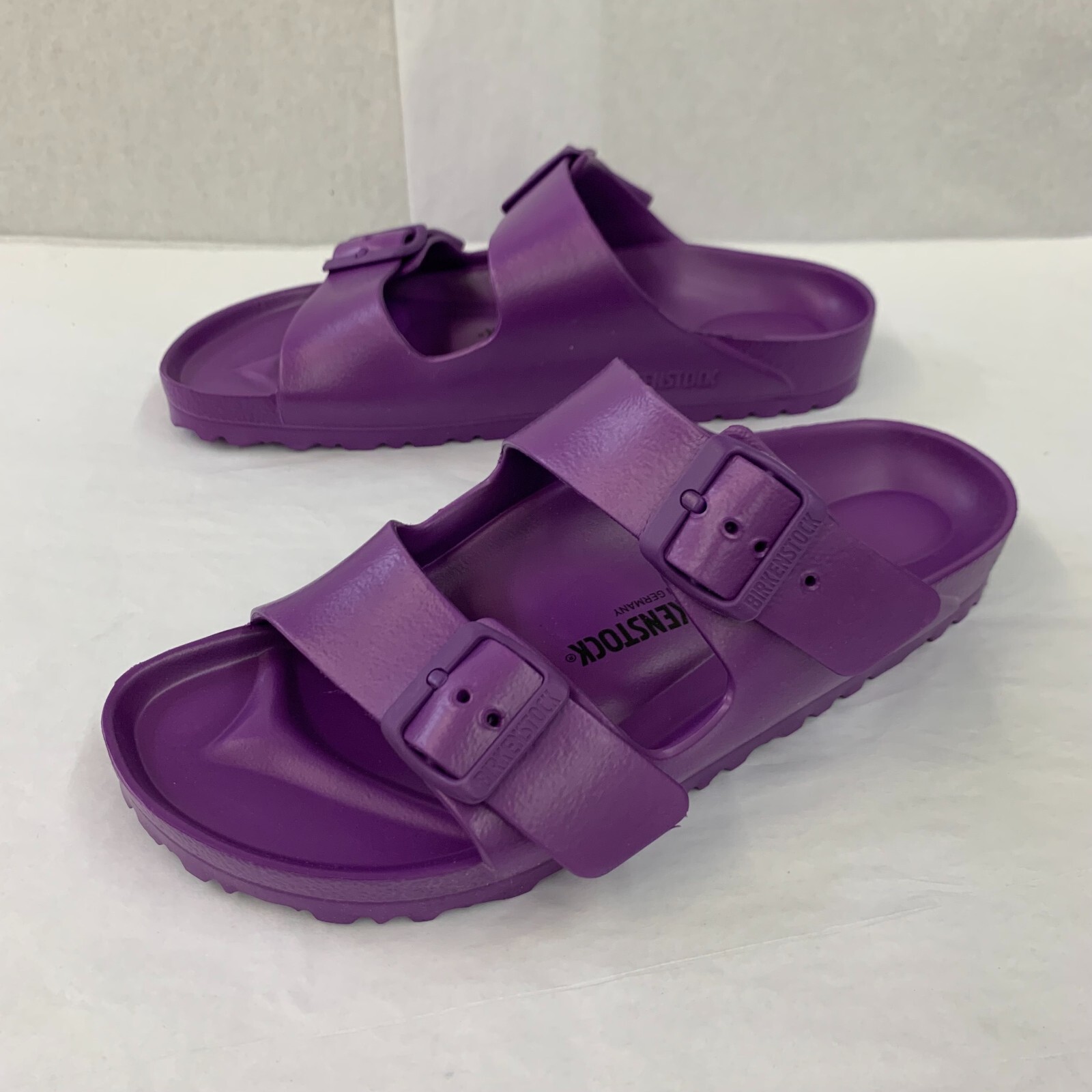 Birkenstock New w/ Box Arizona Bright Violet EVA Regular Width - Select Size image 3