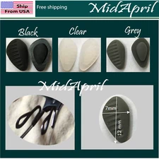 Nose Pads Nike Eye Glasses High Quality Sunglasses Silicone Nosepad -Gray black