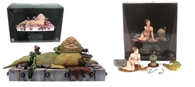 Jabba s Palace: Jabba the Hutt - Bookends - Band - Leia Slave - Bib Fortuna