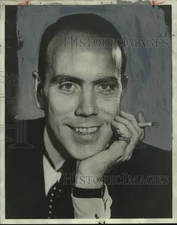 1961 Press Photo Artist Joe Braswelll - abna43333