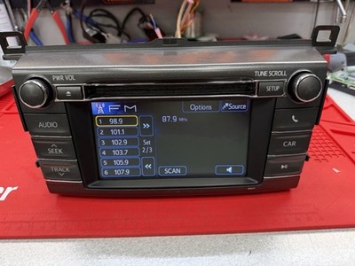Toyota Rav4 13-15 Radio CD Receiver screen navigation 86140-0R010