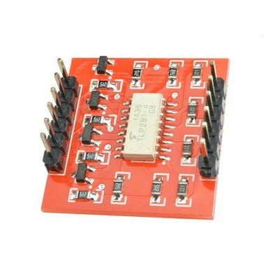 4-Channel Opto-isolator IC Module   High and Low level Expansion Board #vn