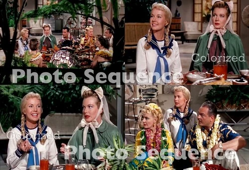My Little Margie Gale Storm Hillary Brooke Charles Farrell Colorized Photo #04