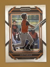 Jud Fabian 2023 Panini Prizm #165 Baltimore Orioles Baseball Card
