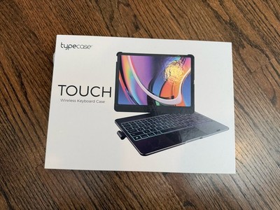 Typecase Touch Keyboard Case iPad 9th Gen/Air 3 / Pro 10.5 RGB Trackpad Open Box