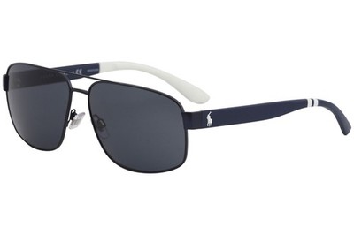 Polo Ralph Lauren Men's PH3112 PH/3112 9303/87 Matte Navy Pilot Sunglasses 62mm