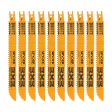 8 in 6-10TPI Reciprocating Saw Blade Double-Sided (10-Pack) Spyder 200200