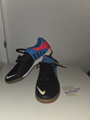 Nike CTR360 Black Blue Pink Lace Up Low Top Men's Soccer Sneakers