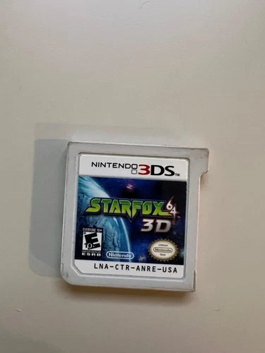 Star Fox 64 3D 3DS Cartridge