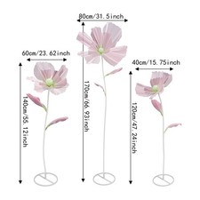 Freestanding Wedding Decorative Artificial Flowers Artificial Flower Decoration