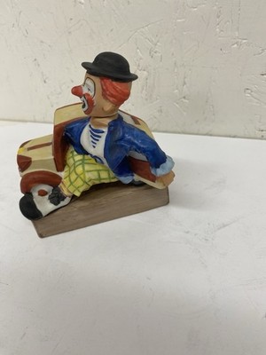 RAINTREE 1976 CLOWN WITH CAR LTD. ED. MINI DECANTER