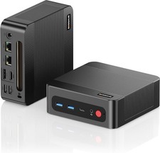 BOSGAME EFFIZEN Mini PC AMD Ryzen 7 7730U 16GB DDR4 1TB SSD Radeon WiFi 6E PC