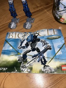 LEGO Bionicle Toa Hordika Nokama Set 8737 Complete w/ Instructions & Canister