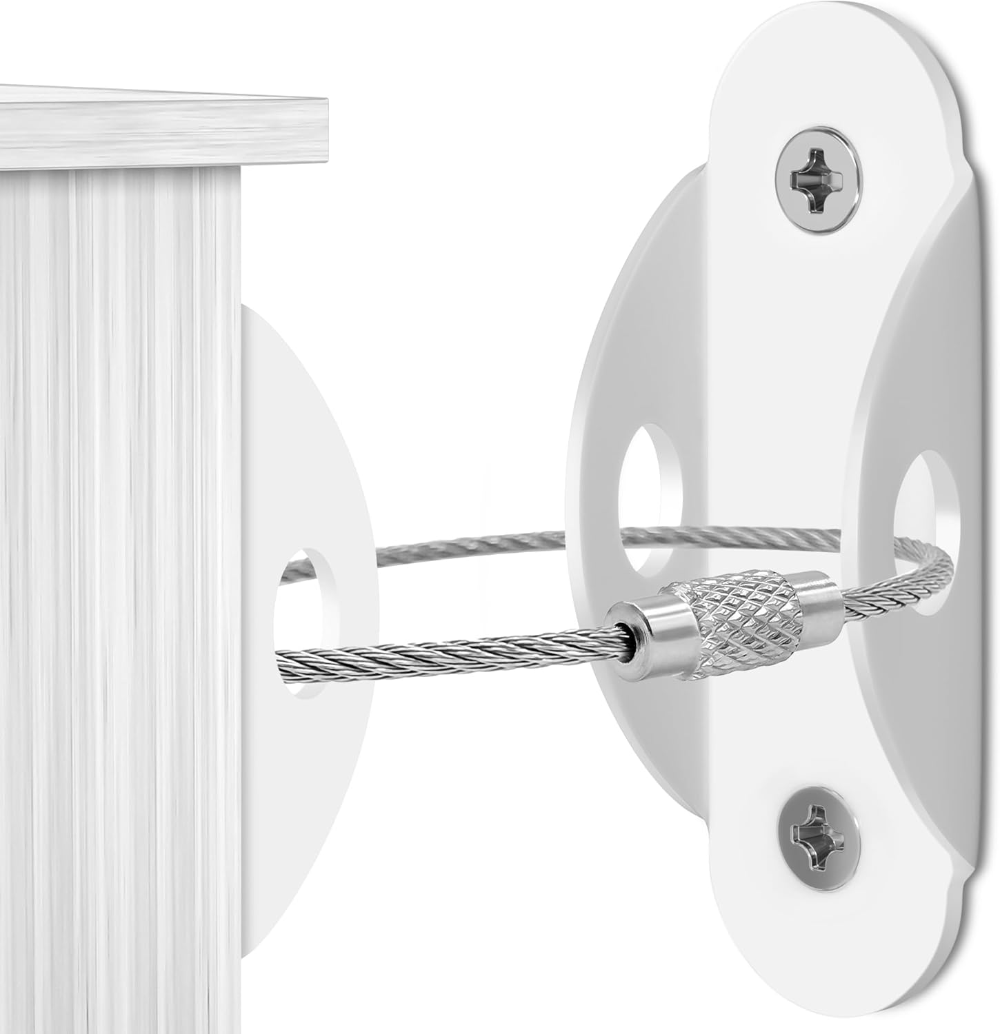 Furniture Straps (10 Pack) Baby Proofing Furniture Wall Anchor, anti Tip Wall An
