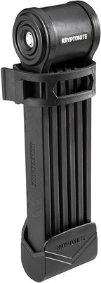 Kryptonite Keeper 510 Folding Bicycle Lock - 100cm, 3mm Hardened Steel,