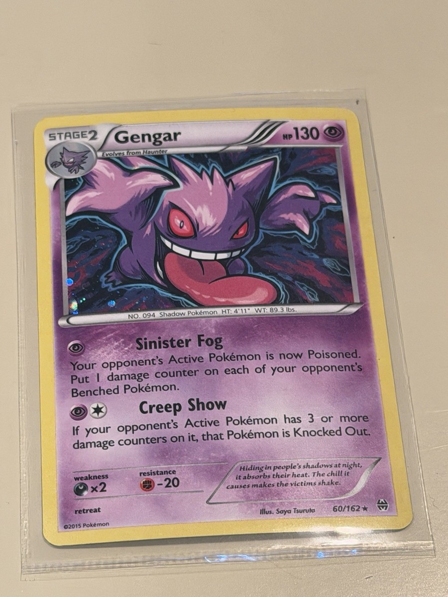 gengar pokemon card stage 2 Mega Gengar ex SAR PSA TAG Beckett